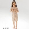 ست تیشرت شلوارک بچه گانه طرح گل گلی کوالا Koala