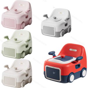 توالت فرنگی بچه گانه سه کاره طرح ماشین کد 6210