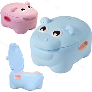 توالت فرنگی بچه گانه طرح اسب آبی کد 6205