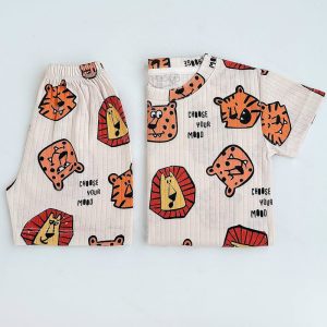 ست تیشرت شلوارک بچه گانه طرح کیوتی انیمال کوکو Coco