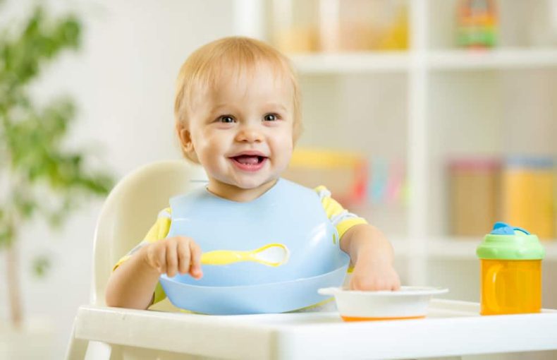 محیط ایمن برای غذاخوردن نوزاد