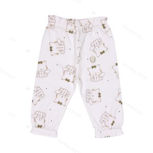 شلوار نوزاد دخترانه طرح لیتل فاکس پاریز Pariz