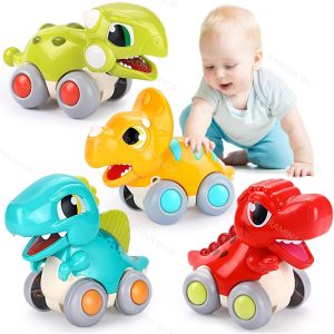 اسباب بازی دایناسورهای حرکتی و قدرتی 7968 هالی تویز Huile Toys