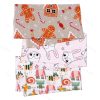 پارچه خشک کن نوزاد جعبه 3 عددی کد 1018 بیبی فورلایف BABY4LIFE