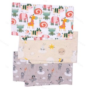 خشک کن پارچه ای نوزاد جعبه 3 عددی کد 1028 بیبی فورلایف Baby4Life