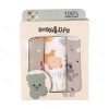 پارچه خشک کن نوزاد جعبه 3 عددی کد 1024 بیبی فورلایف Baby4Life