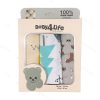 پارچه خشک کن نوزاد جعبه 3 عددی کد 1025 بیبی فورلایف Baby4Life