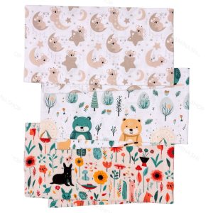 خشک کن پارچه ای نوزاد جعبه 3 عددی کد 1032 بیبی فورلایف Baby4Life