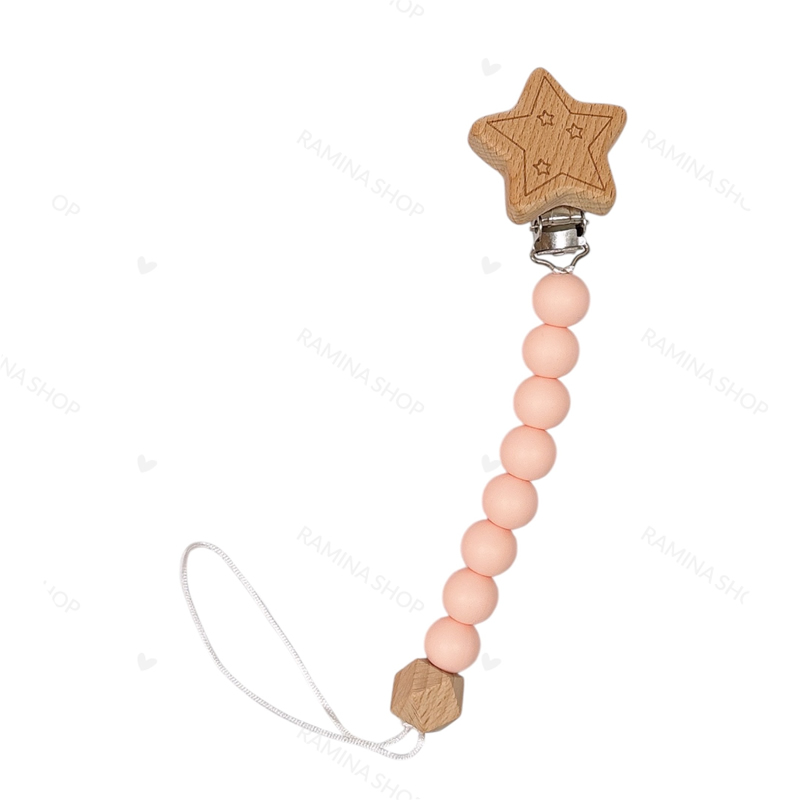 بند پستانک چوبی به به میلا Bebe Mila