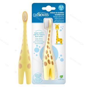 مسواک نوزاد و کودک طرح زرافه دکتر براون Dr Brown's
