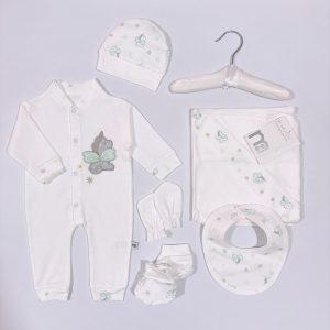 ست لباس بیمارستانی نوزادی 7 تکه طرح اسب و بابونه مادرکر Mothercare