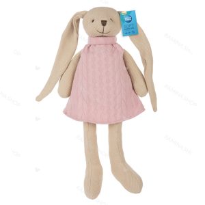 عروسک اسباب بازی خرگوش صورتی کانپول Canpol