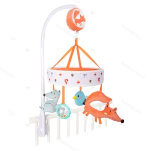 آویز تخت موزیکال نوزاد مدل کوکی طرح روباه کانپول Canpol