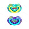 پستانک 0 تا 6 ماه 2 عددی طرح NEON LOVE کانپول Canpol