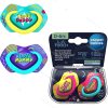 پستانک 0 تا 6 ماه 2 عددی طرح NEON LOVE کانپول Canpol