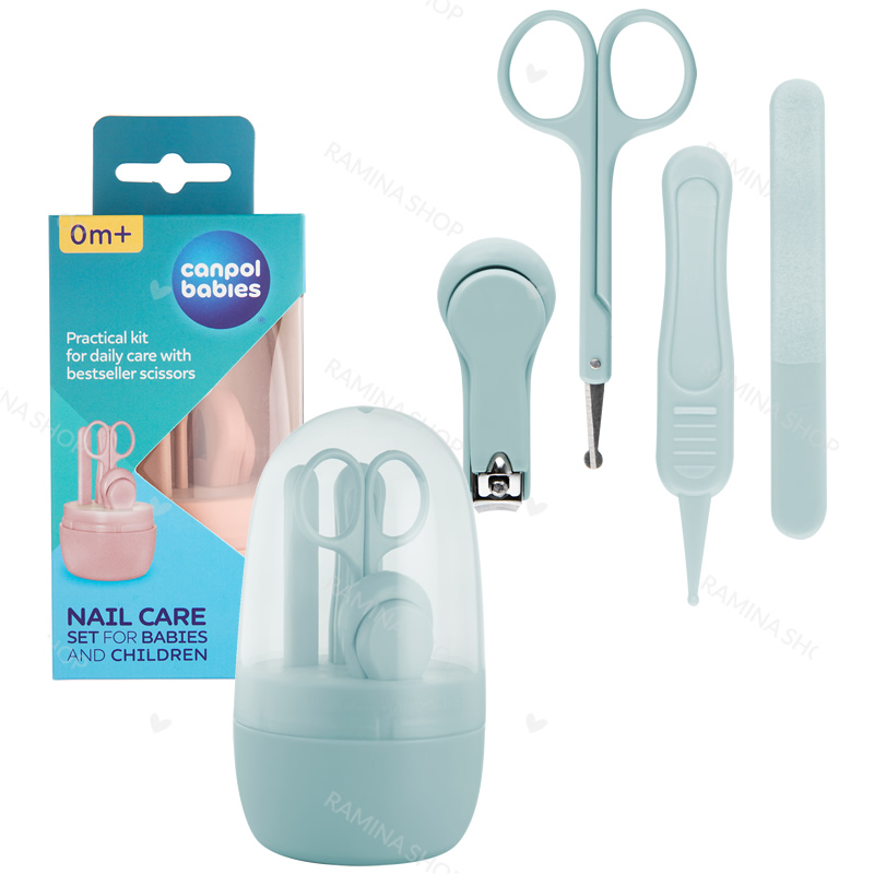 ست مانیکور ناخن نوزاد همراه با جعبه کانپول Canpol