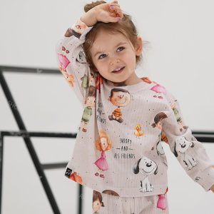 ست بلوز شلوار بچه گانه طرح اسنوپی کوالا Koala