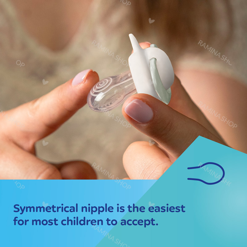 پستانک نوزادی دو عددی طرح غاز کانپول Canpol