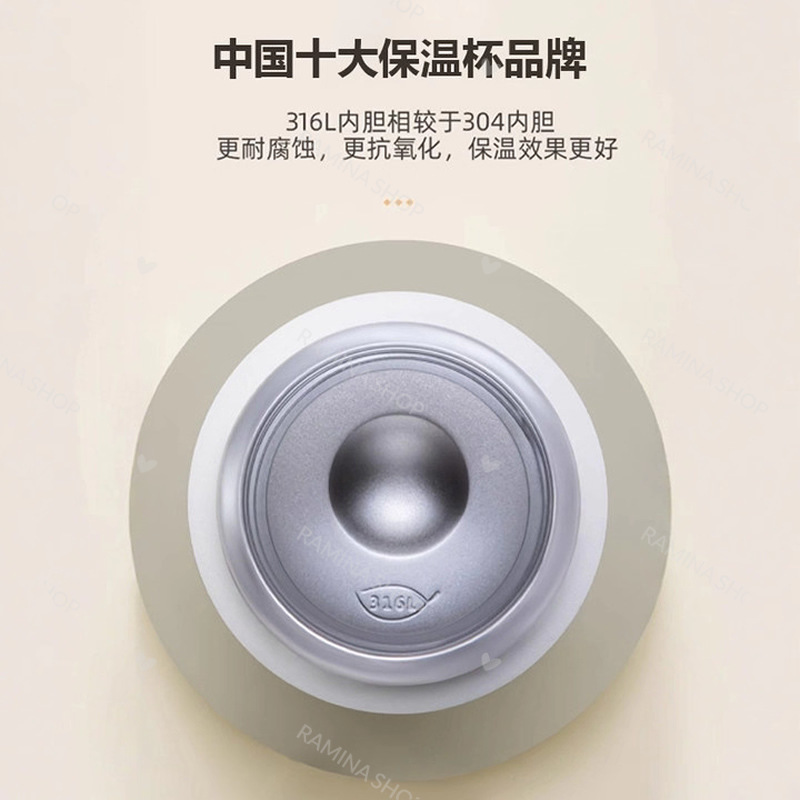 فلاسک نوشیدنی استیل 600 میل بند دار پینکا Pinkah