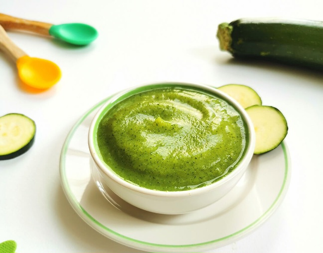 پوره کدو سبز برای نوزاد