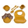 ست ظرف غذای سیلیکونی کودک طرح پنجه Algo - %d8%b7%d8%b1%d8%ad-2