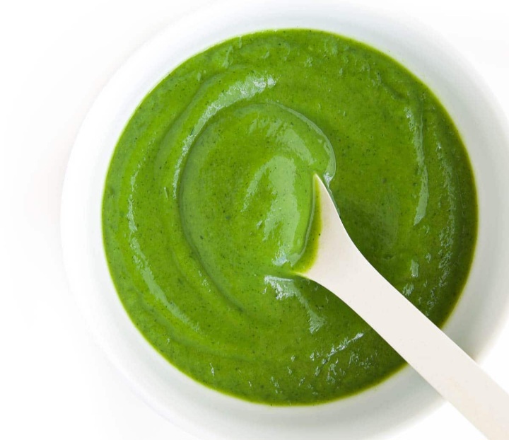 پوره کدو سبز برای نوزاد