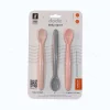 قاشق پلاستیکی نوزاد سه عددی دودی Dodie