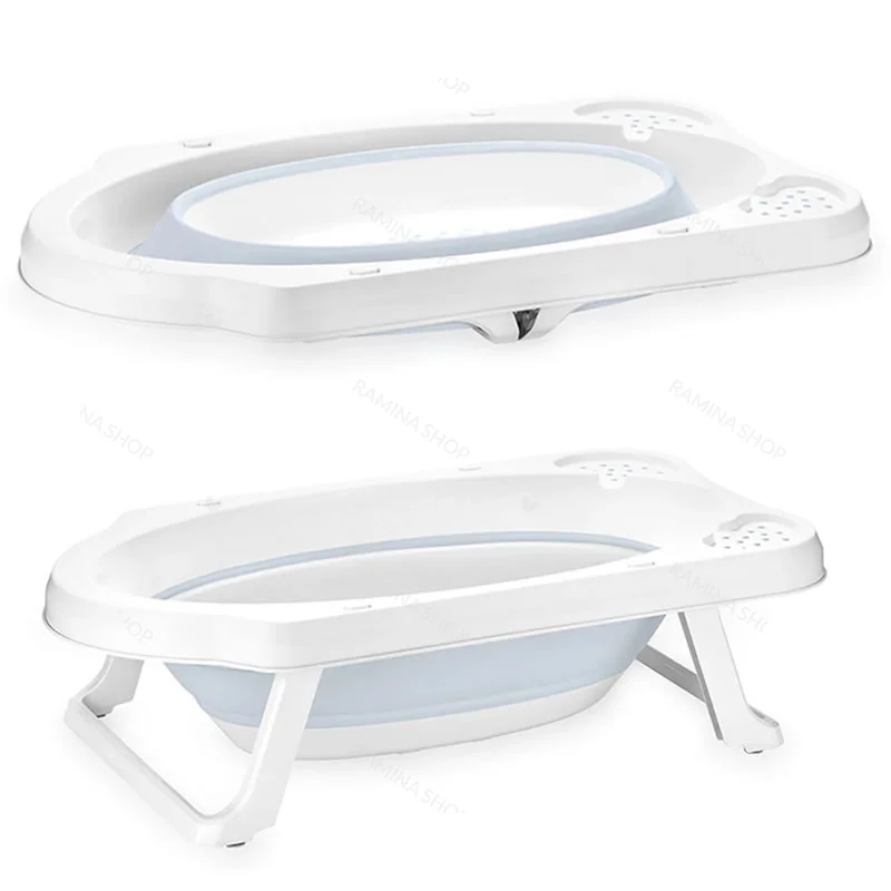 سرویس وان حمام نوزاد مدل آکاردئونی 4 تکه هپی لایف Happy Life