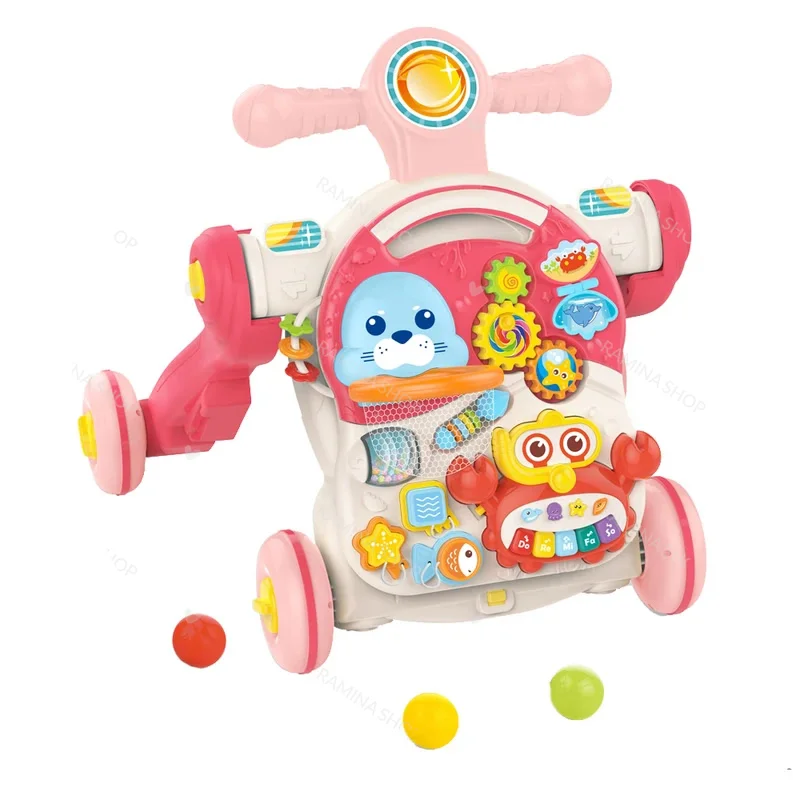 اسباب بازی واکر موزیکال 4 کاره کودک کد 0827 هانگر Huanger