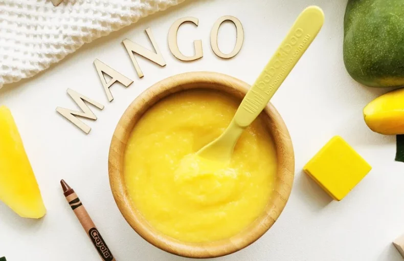 طرز تهیه پوره انبه برای نوزاد