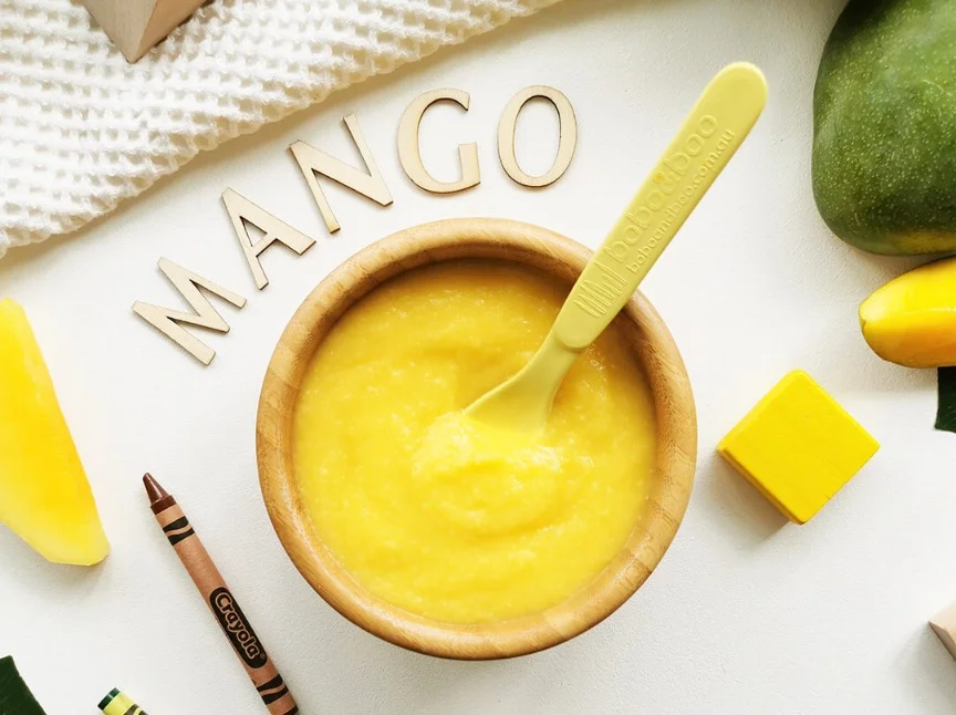 طرز تهیه پوره انبه برای نوزاد