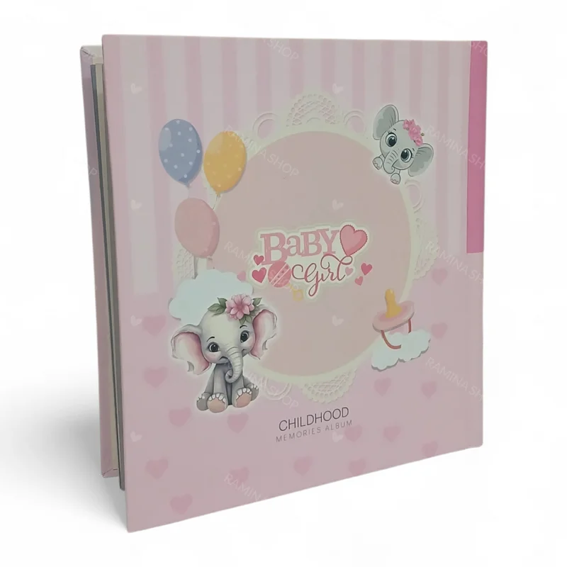 آلبوم خاطرات نوزادی تا 7 سالگی 24 برگ Childhood