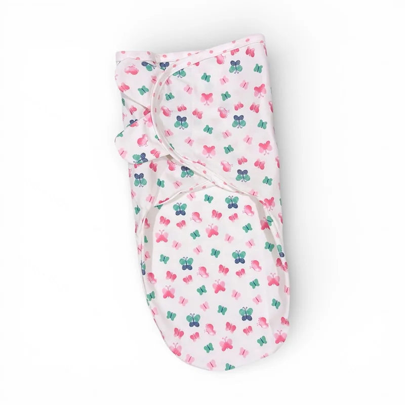 قنداق چسبی نوزاد دخترانه طرح دار بیبی فورلایف Baby4life