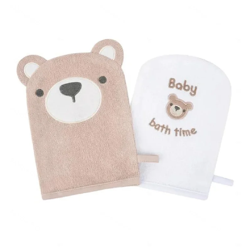 لیف حوله ای نوزاد طرح حیوانات بسته 2 عددی Bebe Favour