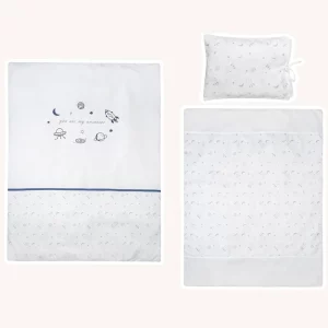 سرویس خواب 3 تکه نوزادی پسرانه طرح کهکشان Cocoon