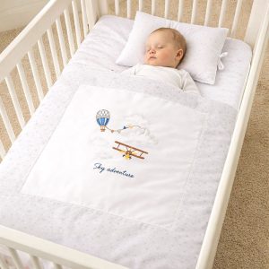 ست رختخواب سه تکه نوزادی طرح بالن Cocoon