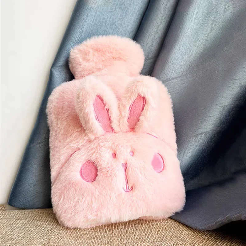 کیسه آب گرم پولیشی بچه گانه حجم 1 لیتری طرح حیوانات