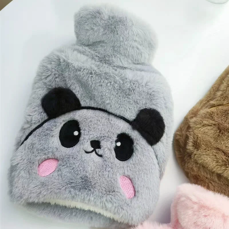 کیسه آب گرم پولیشی بچه گانه حجم 1 لیتری طرح حیوانات