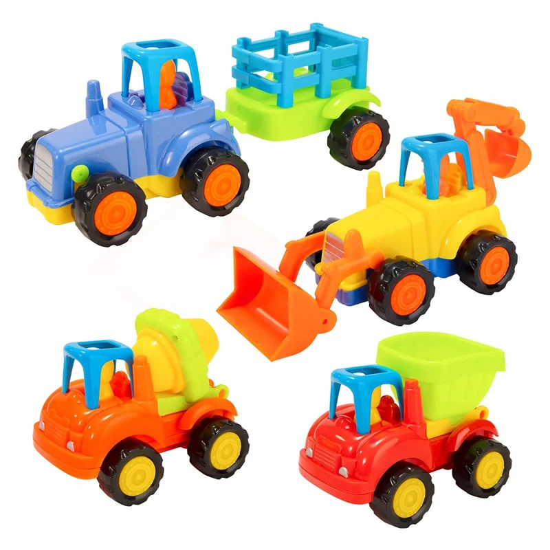 اسباب بازی ماشین بسته چهار عددی ساخت و ساز 326 هالی تویز Huile Toys