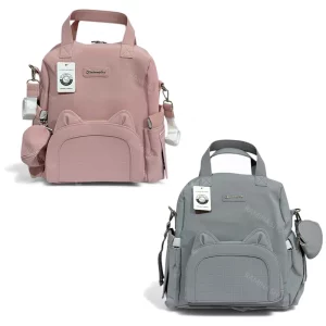 کوله پشتی لوازم مادر و کودک طرح گربه مامی بگ Mommybag