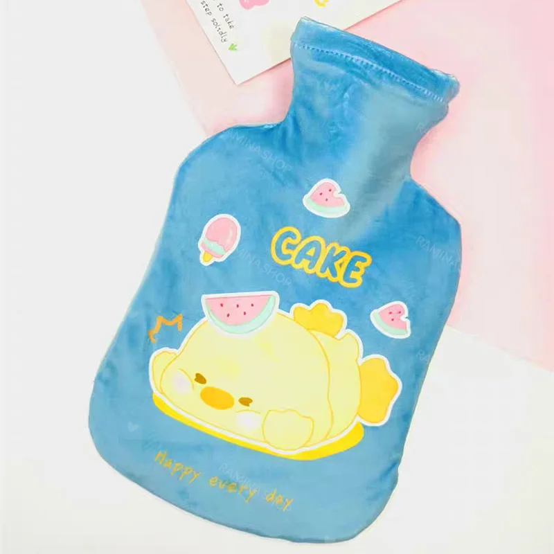 کیسه آب گرم مخملی 500 میلی لیتری طرح حیوانات