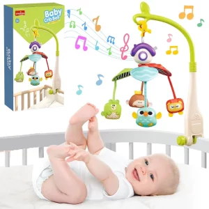 آویز تخت موزیکال و چراغ دار ویواکیدز Vivakids