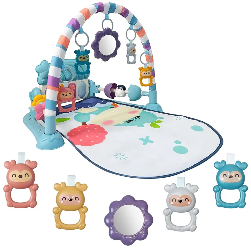 تشک بازی پیانو دار طرح اسب آبی ویواکیدز Vivakids