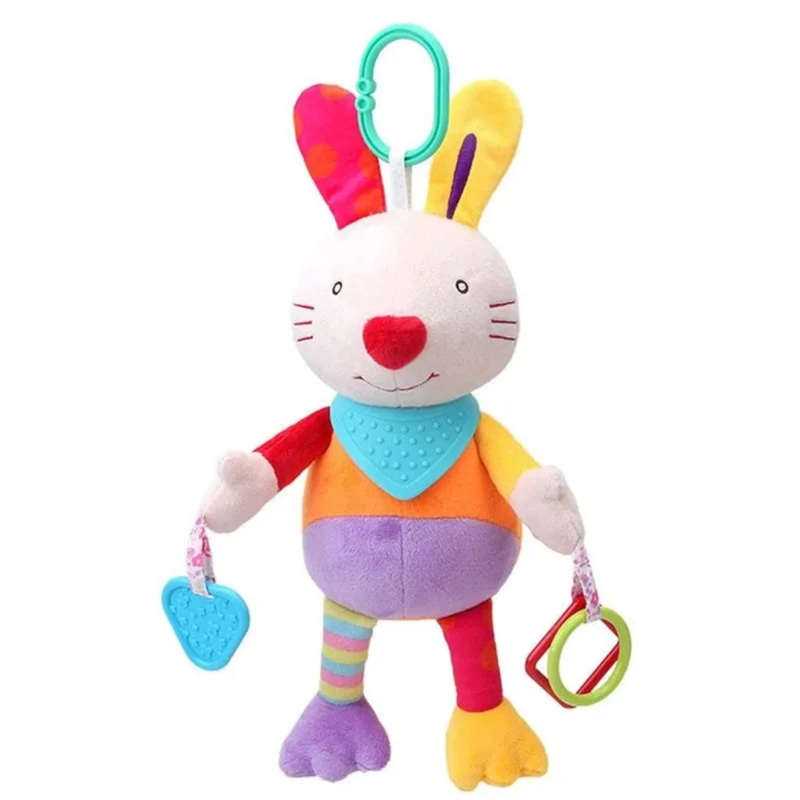 آویز عروسکی جغجغه ای طرح حیوانات XWG Baby