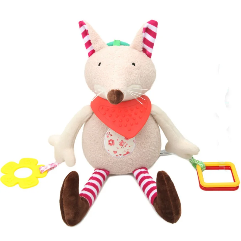 آویز عروسکی جغجغه ای طرح حیوانات XWG Baby