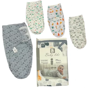 قنداق چسب دار نوزاد پسرانه بیبی لایک Baby Like