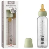 شیشه شیر پیرکس 225 میل آنتی کولیک رنگ سبز بیبس Bibs