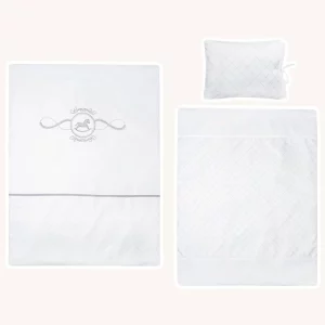 ست سه تکه خواب نوزاد طرح اسب پادشاه Cocoon