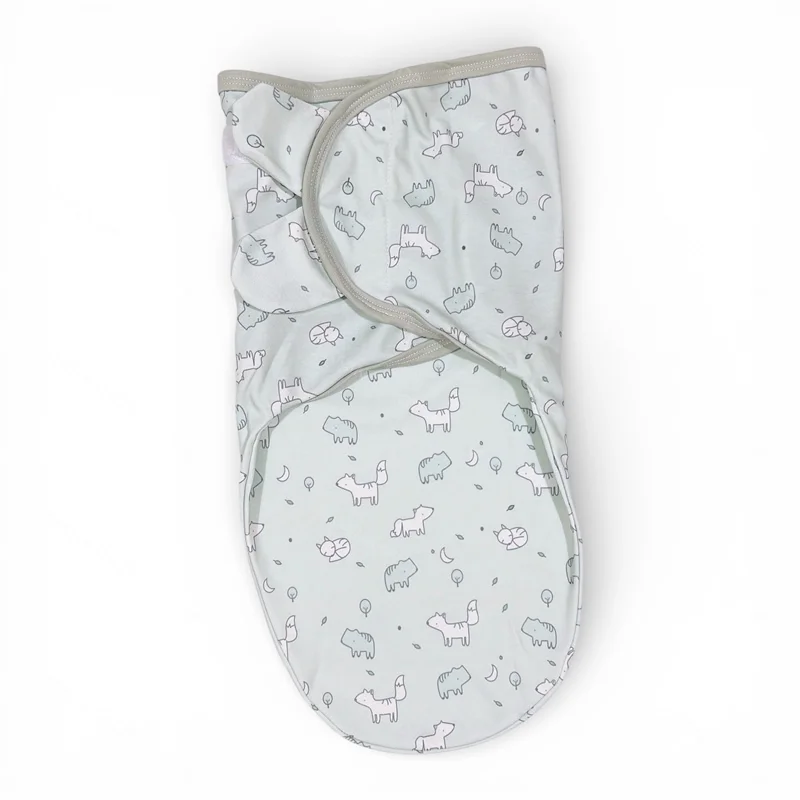 قنداق چسبی نوزاد پسرانه طرح دار بیبی فورلایف Baby4life