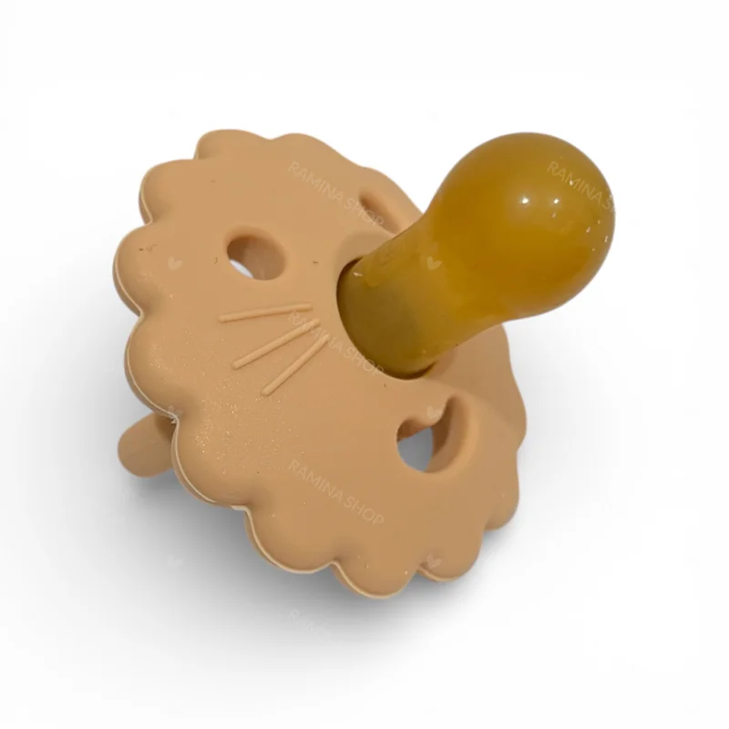 پستانک سیلیکونی اسپرت 0 تا 6 ماه طرح شیر آمریکو بیبی Americo Baby